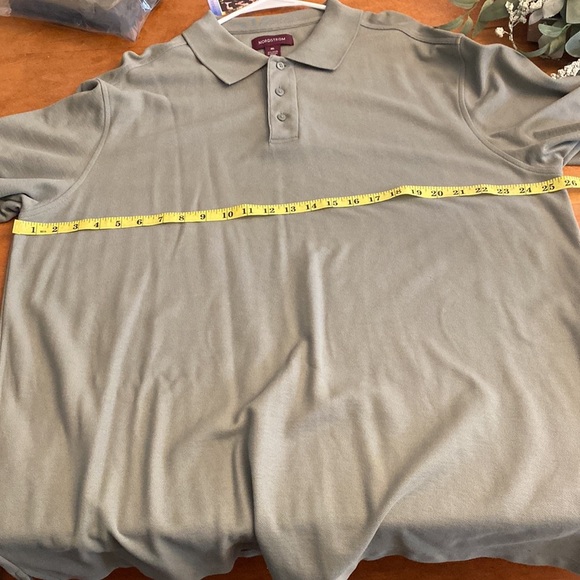 Nordstrom’s men’s XXL sage green polo short sleeve shirt. - Picture 4 of 7